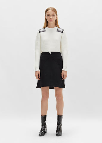 Double Crepe Skirt