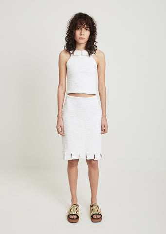 Tassel Knit Skirt