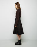 Boiled Wool Circle Skirt
