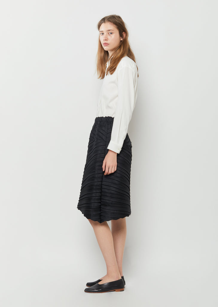 Square Pleats Skirt