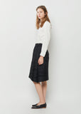 Square Pleats Skirt