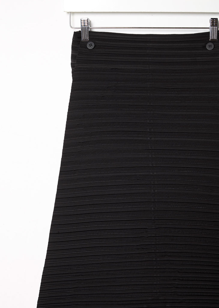 Tribal Pleats Solid Skirt