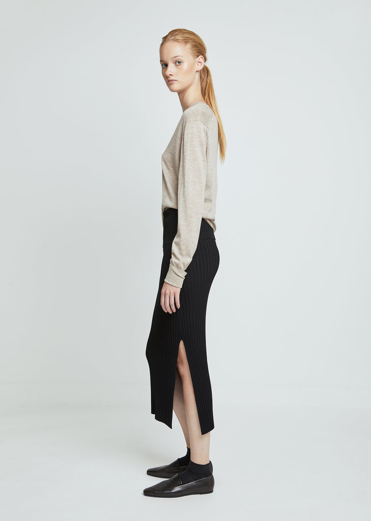 Rib Knit Skirt