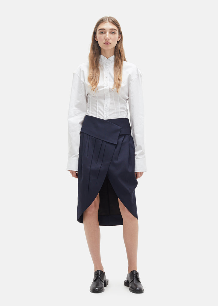 Wool Wrap Skirt
