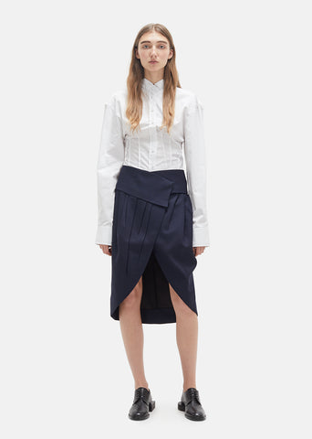 Wool Wrap Skirt