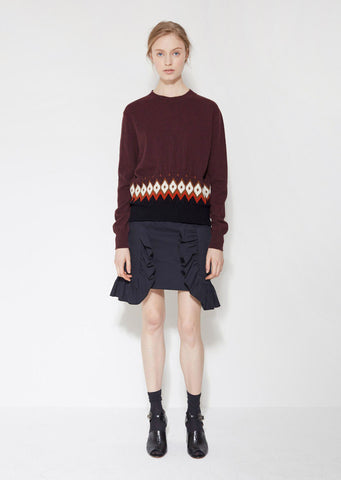 Ruffle Pocket Skirt
