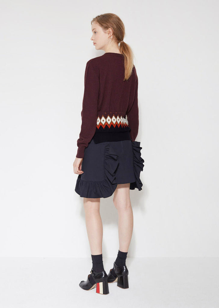 Ruffle Pocket Skirt