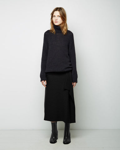 Knit Wrap Skirt
