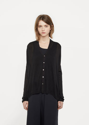 Button-Front Cardigan