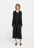 Button-Front Cardigan