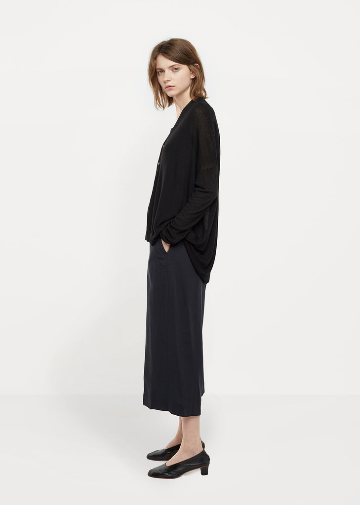 Button-Front Cardigan