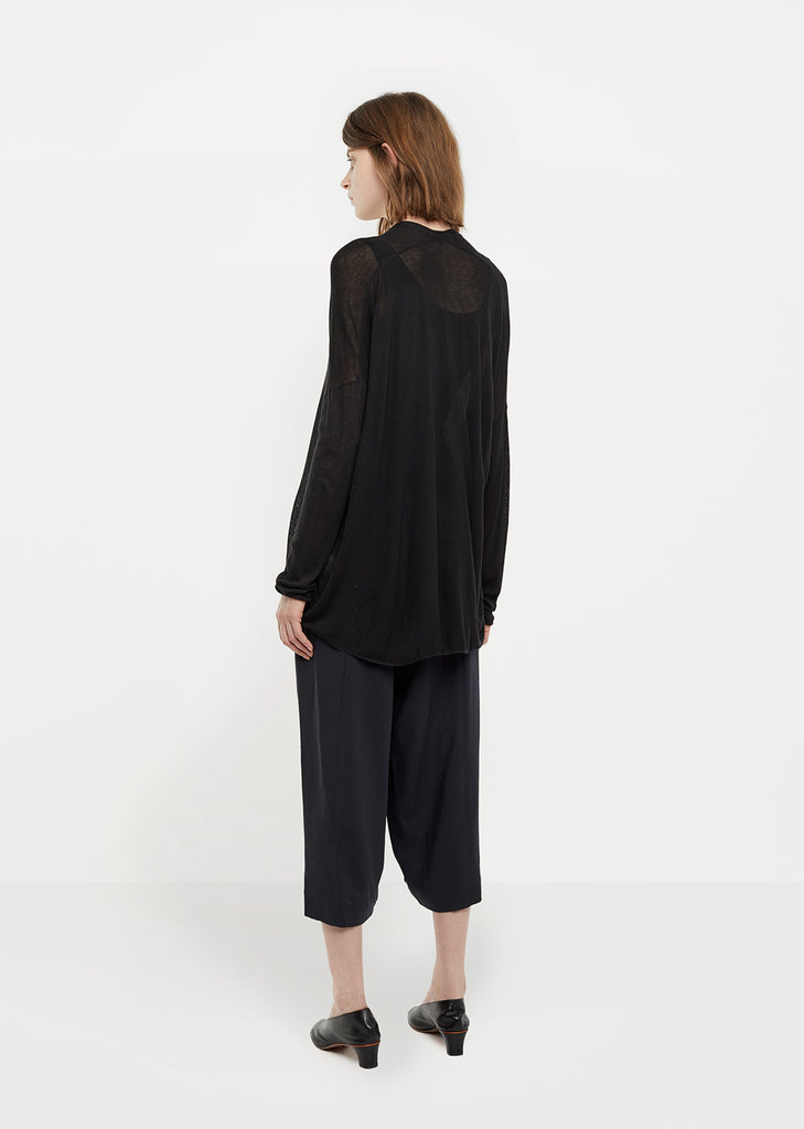 Button-Front Cardigan
