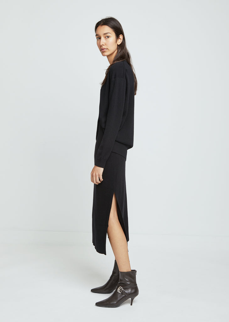 Lambswool Cashmere Skirt