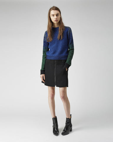 Zip Front Skirt