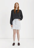 X Levi's High Waisted White Out Skirt