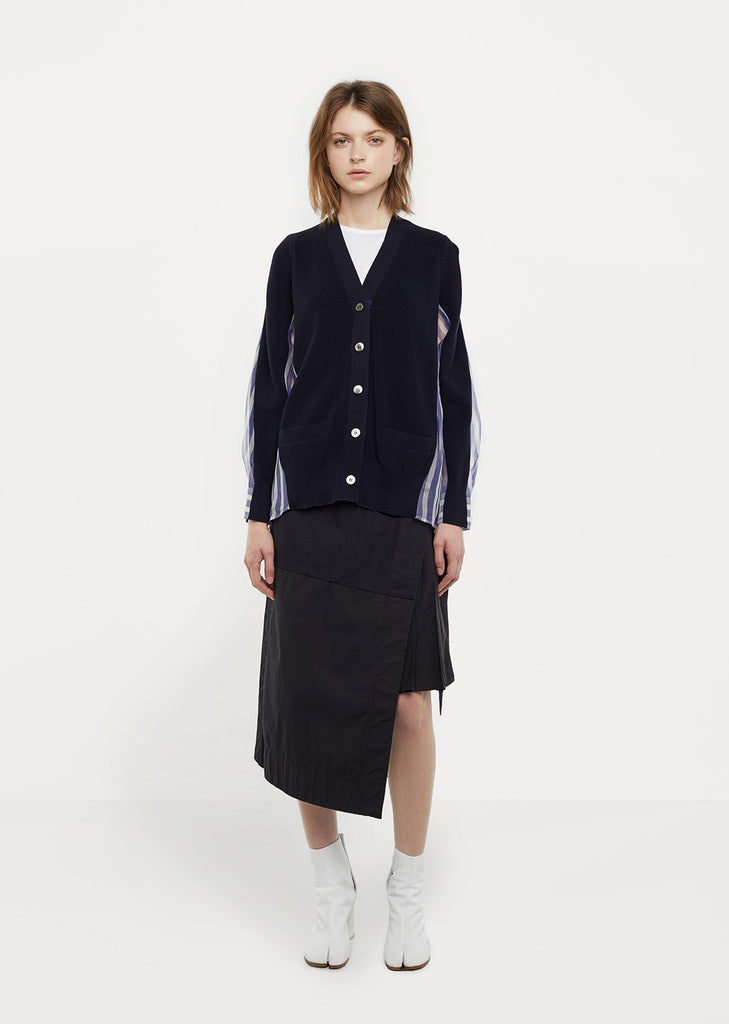 Silk Organza Cardigan