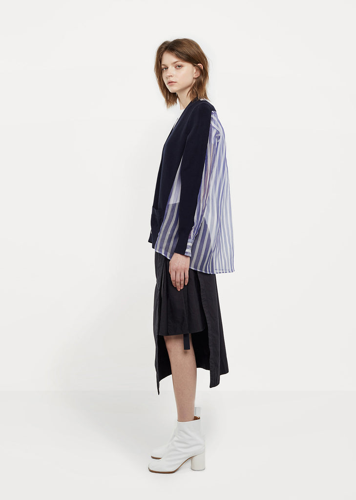 Silk Organza Cardigan