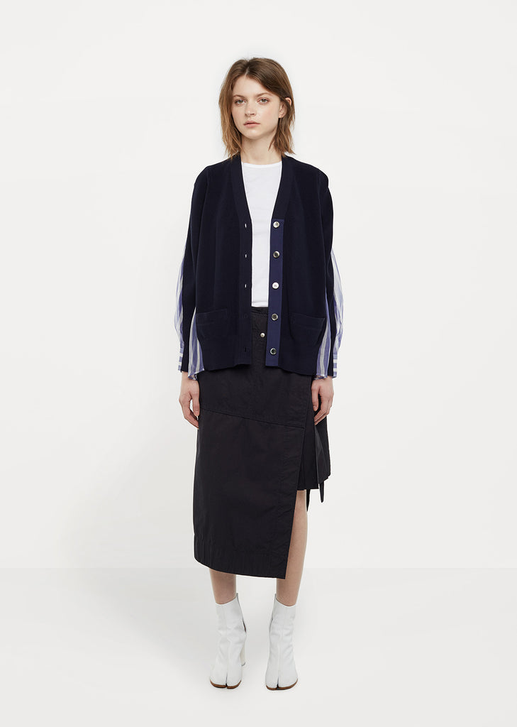 Silk Organza Cardigan