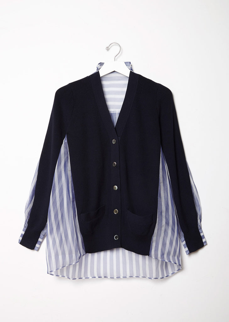 Silk Organza Cardigan