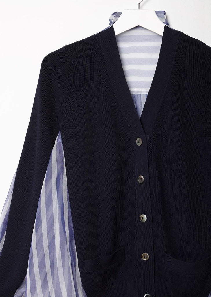 Silk Organza Cardigan