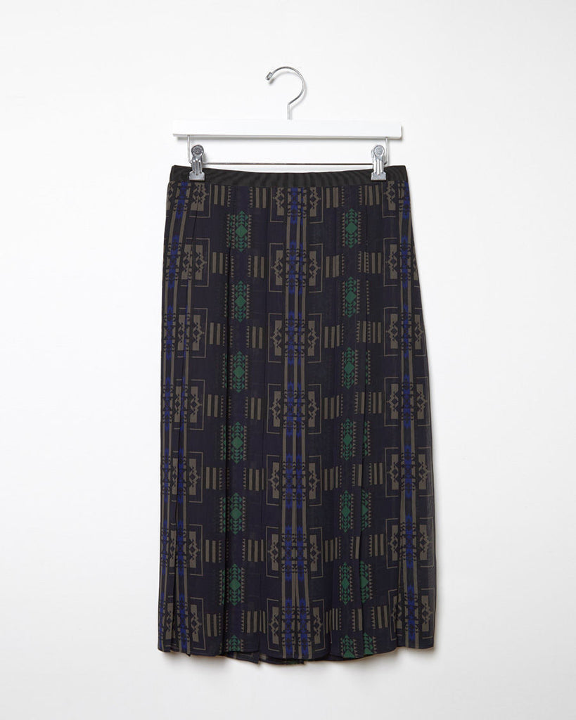 Native American Print Skirt