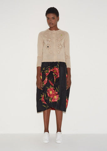 Tie Front Skirt