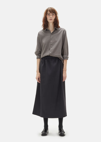 Timepiece Wool Skirt