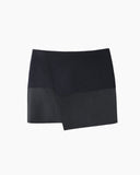 Painted Wool Wrap Skirt