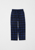 Flannel Pyjamas Pants — Blue Gingham