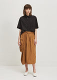 Twill Tuck Down Skirt