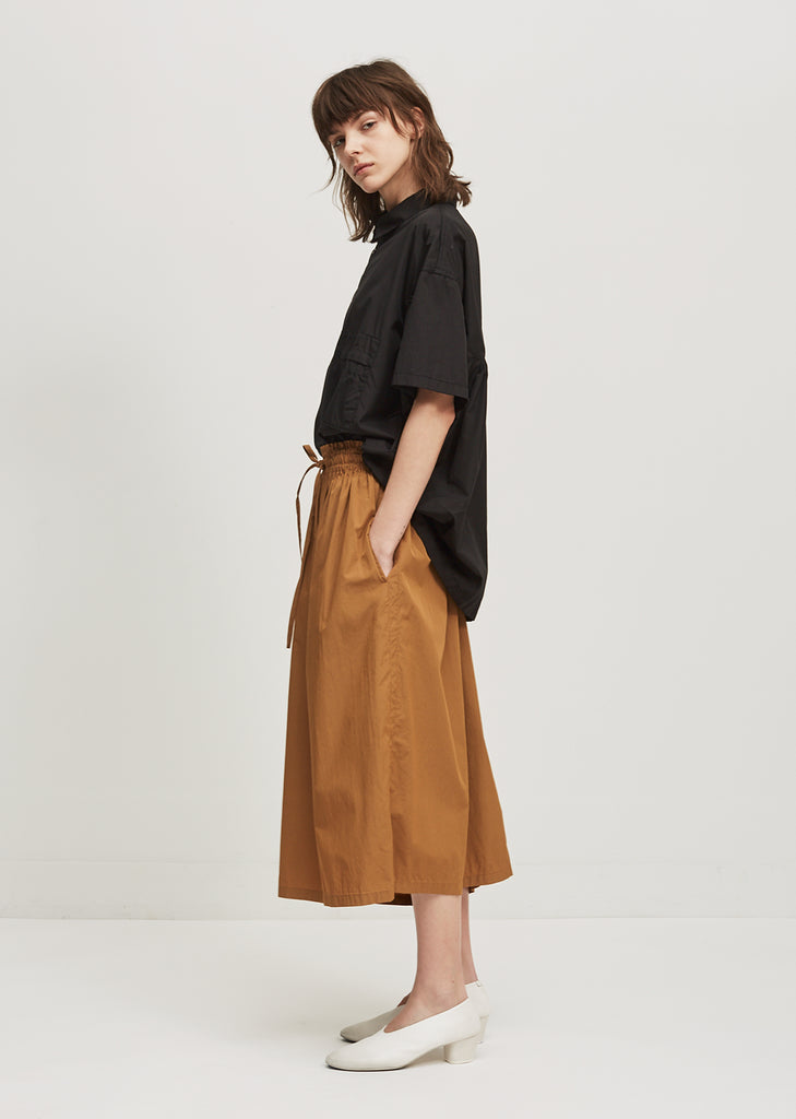 Twill Tuck Down Skirt