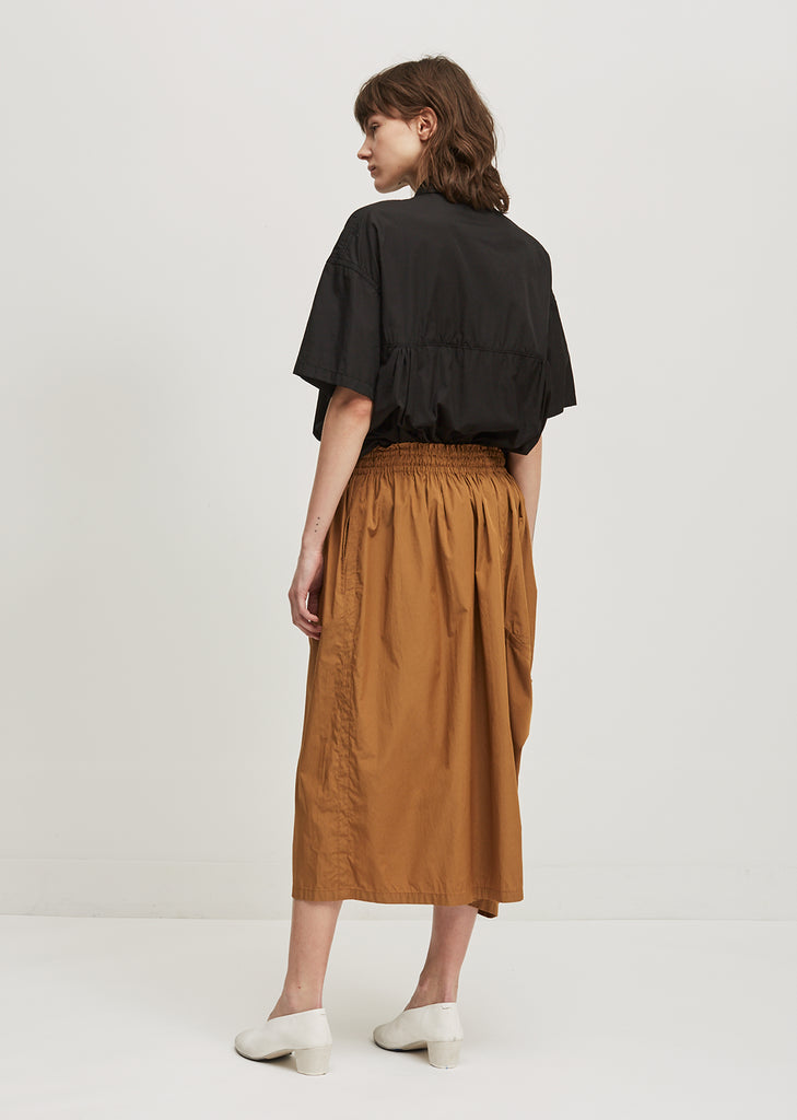 Twill Tuck Down Skirt
