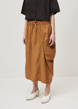 Twill Tuck Down Skirt