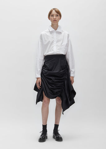 Micro Touch Gathered Skirt