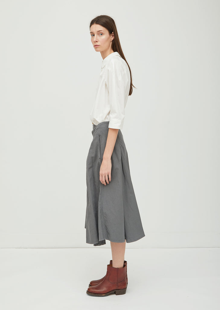 Cotton Linen Twill Skirt