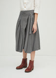 Cotton Linen Twill Skirt