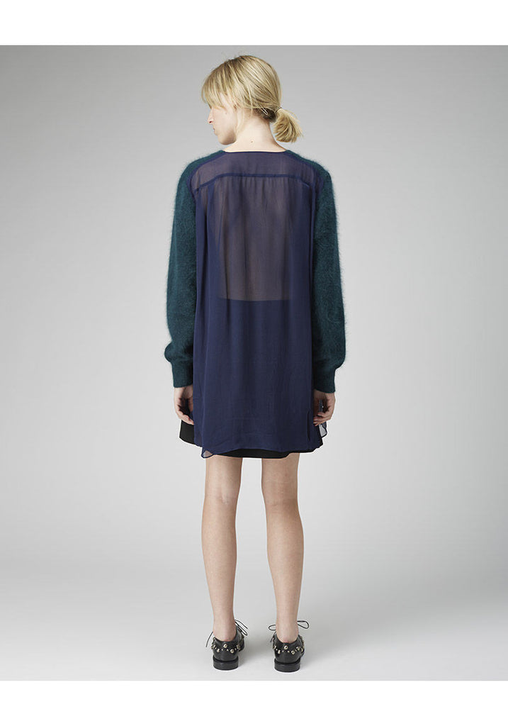 Angora Silk Back Tunic