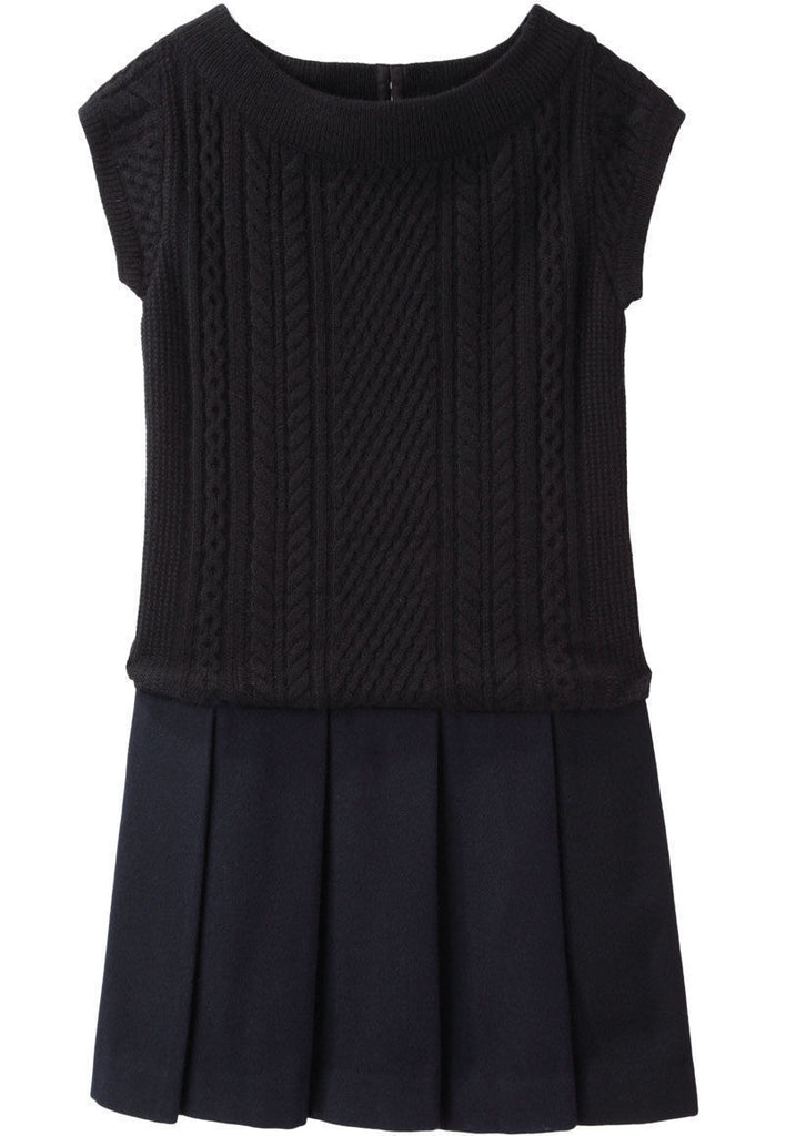 Combo Sweater Dress