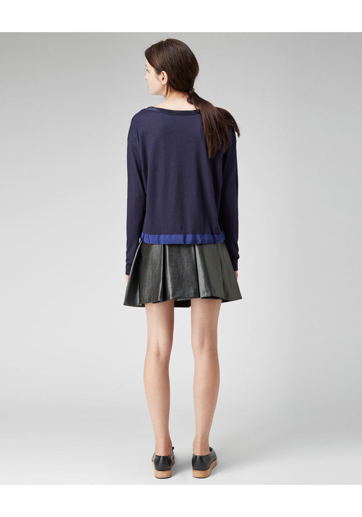 Drawstring Long Sleeve Tee