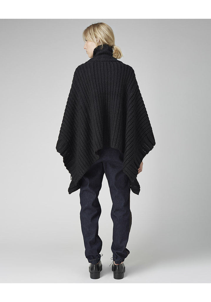 Funnel Neck Poncho