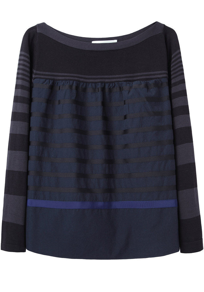 Grosgrain Striped Top