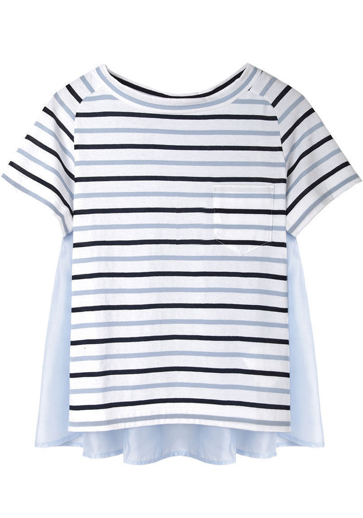 Multi-Striped Combo Top