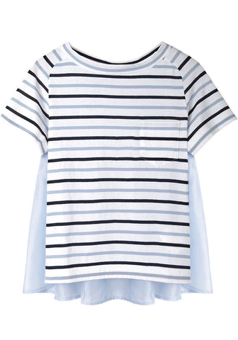 Multi-Striped Combo Top