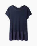 Ruffled Hem Tee