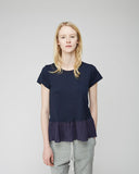 Ruffled Hem Tee