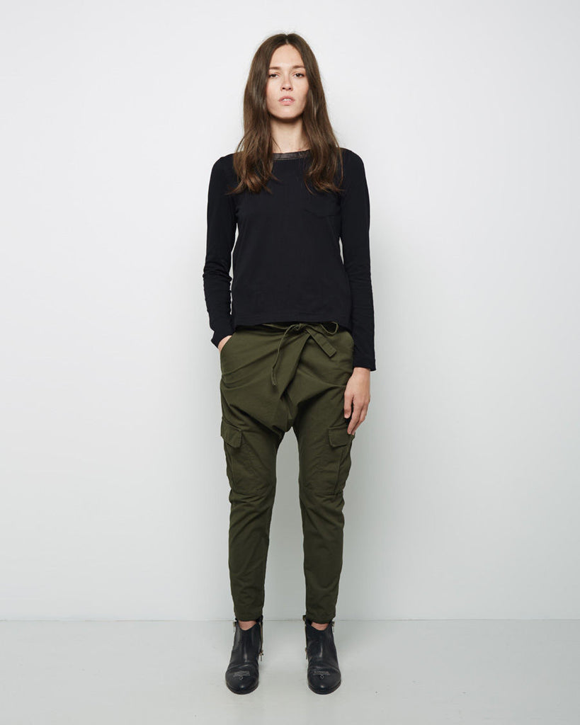 Split Back Combo Tee