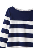 Striped Boatneck Tee
