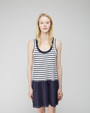 Striped Combo Tank Dress