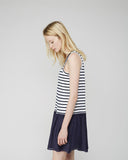 Striped Combo Tank Dress