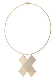 Facet Pendant Necklace